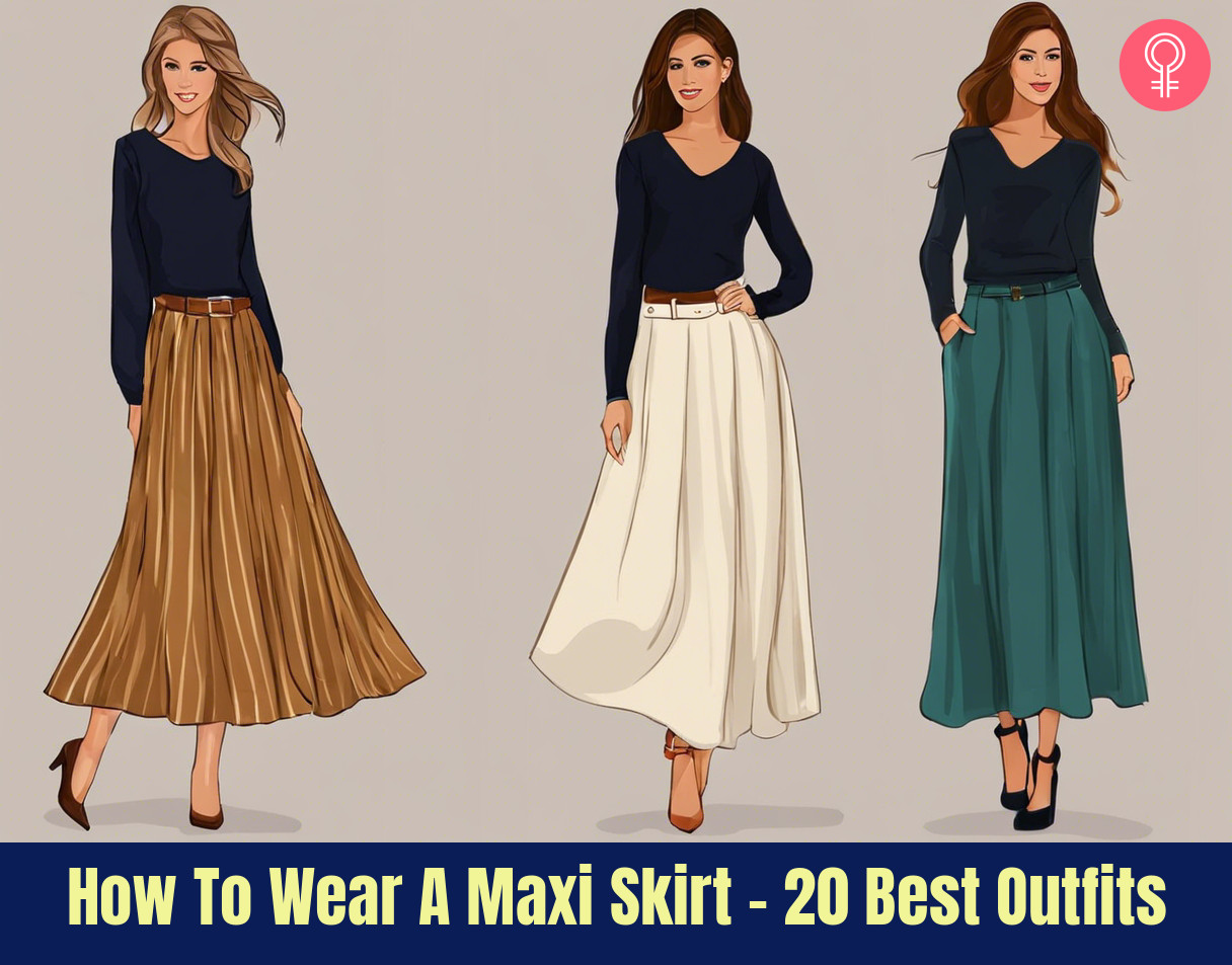 How To Wear A Maxi Skirt
