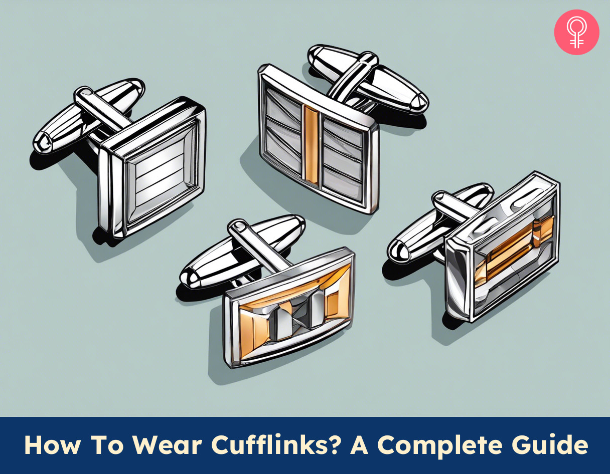 how to wear cufflinks