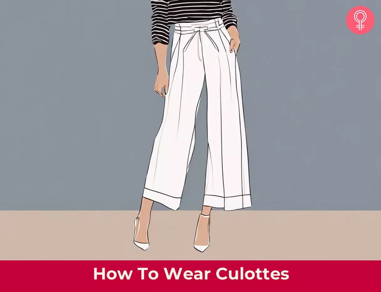 how to wear culottes