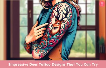 11 Impressive Deer Tattoo Designs That You Can Try In 2024