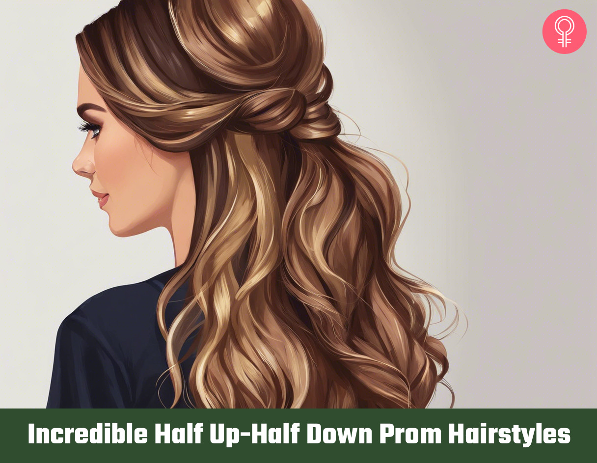 Half Up-Half Down Prom Hairstyles