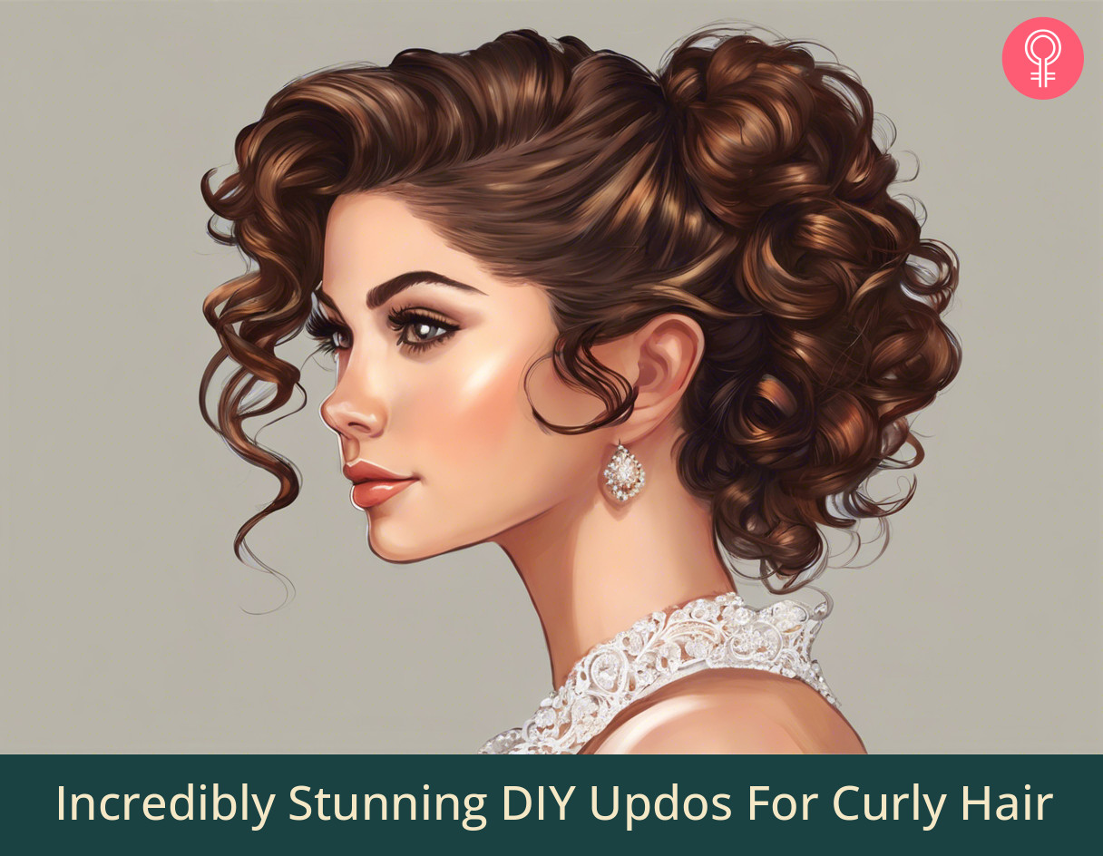 Updos For Curly Hair