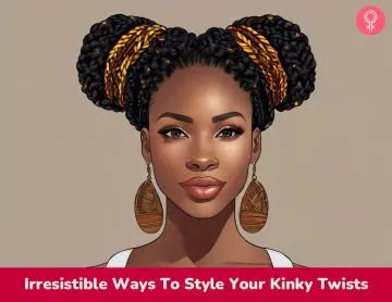 Ways To Style Your Kinky Twists