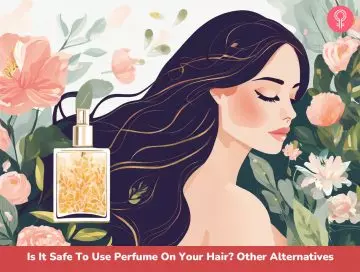 perfume on your hair