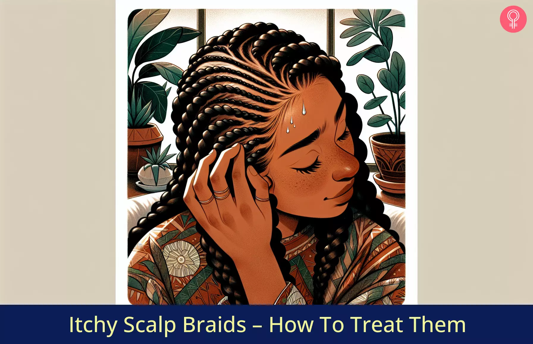 Itchy Scalp Braids_illustration