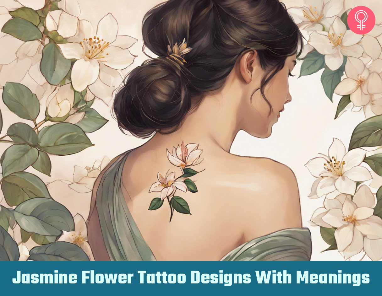 jasmine flower tattoo