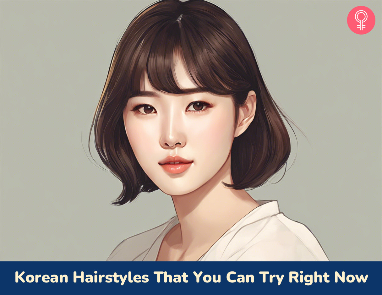 korean hairstyles that you can try right now illustration