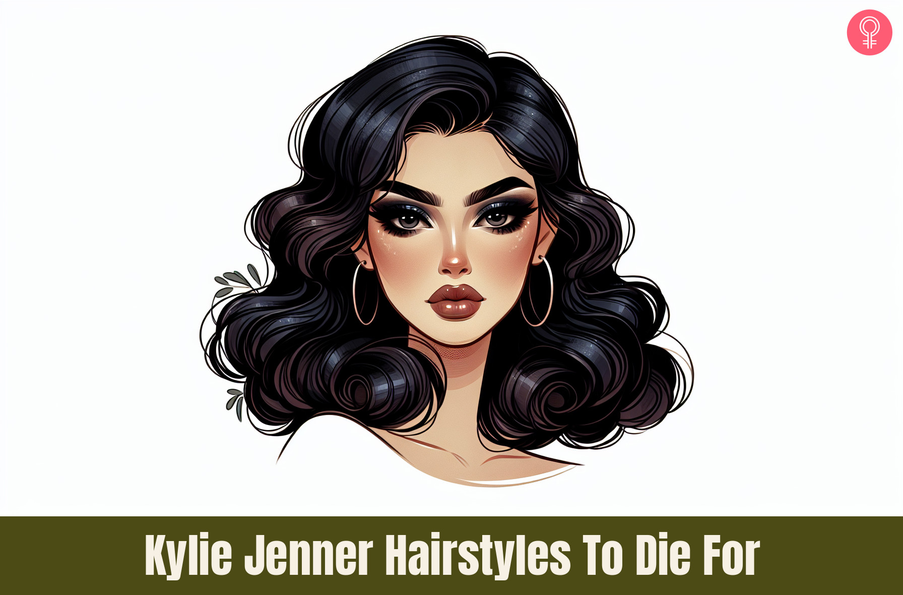kylie jenner hairstyle_illustration