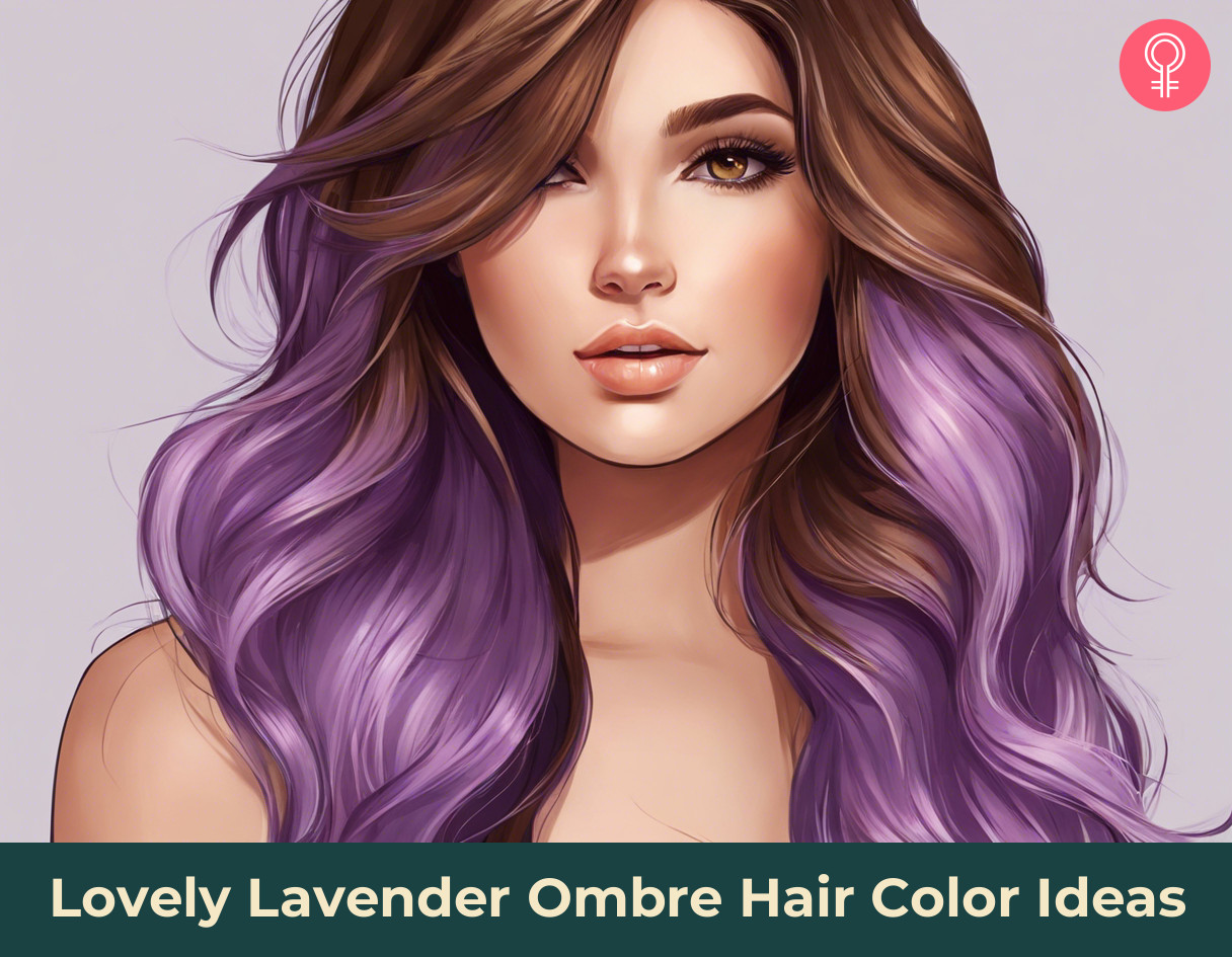 Lavender Ombre Hair Color Ideas
