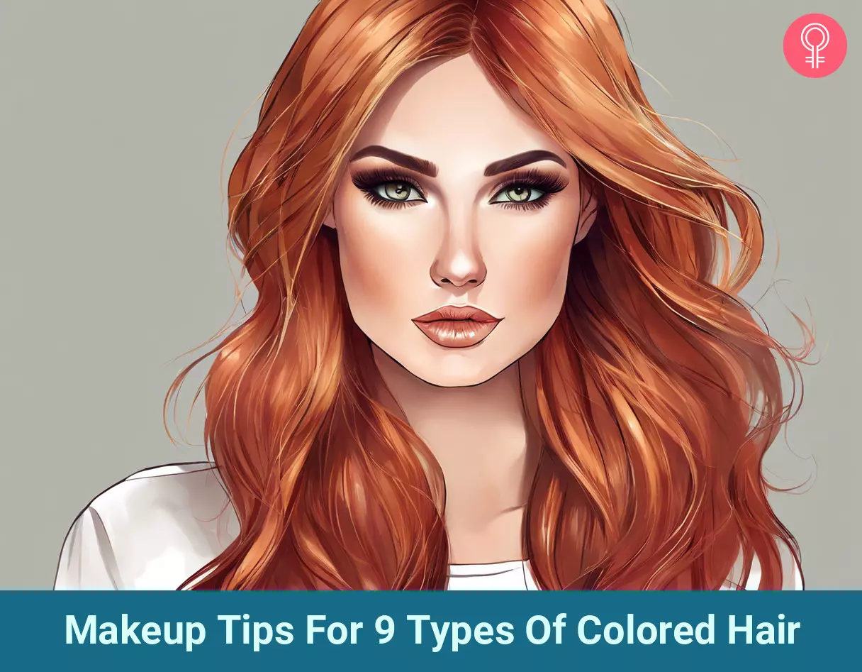 Makeup Tips For Coloured Hair