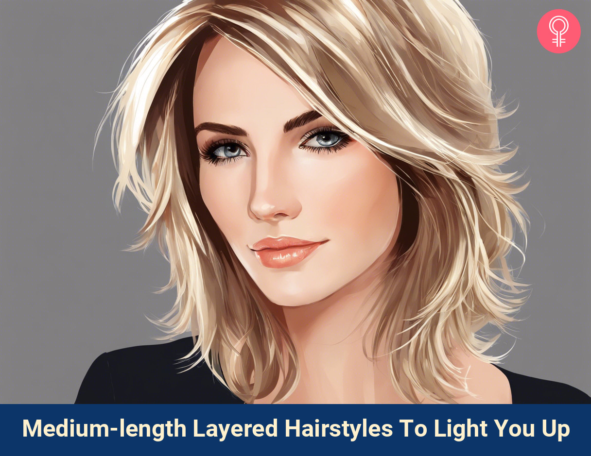 40 Chic Shoulder-Length Layered Haircuts For All Textures