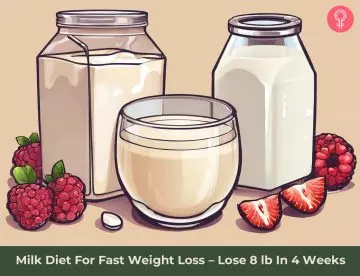 milk diet for weight loss_illustration