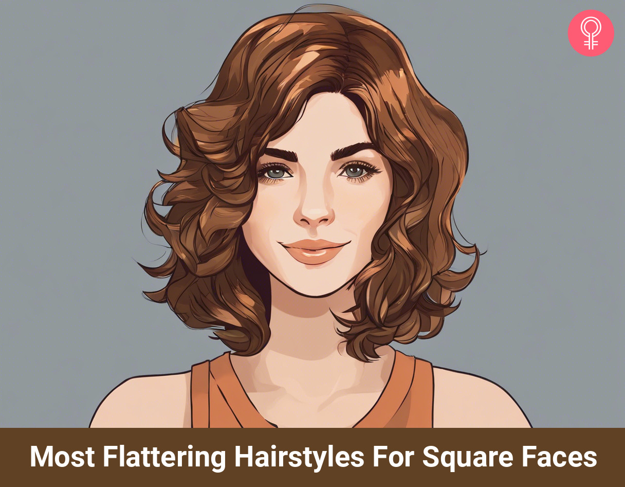 Best Hairstyles for Square Face Shape & Pear Shaped Face | Cliphair US