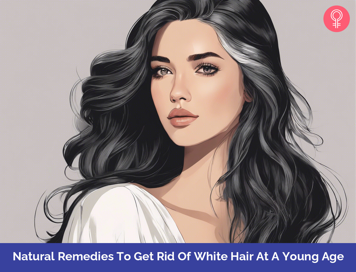 get rid of premature white hair