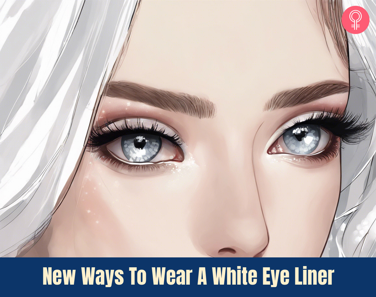 Ways To Wear A White Eye Liner