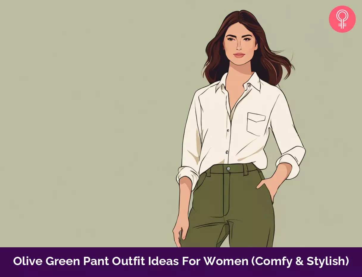 green pant outfits