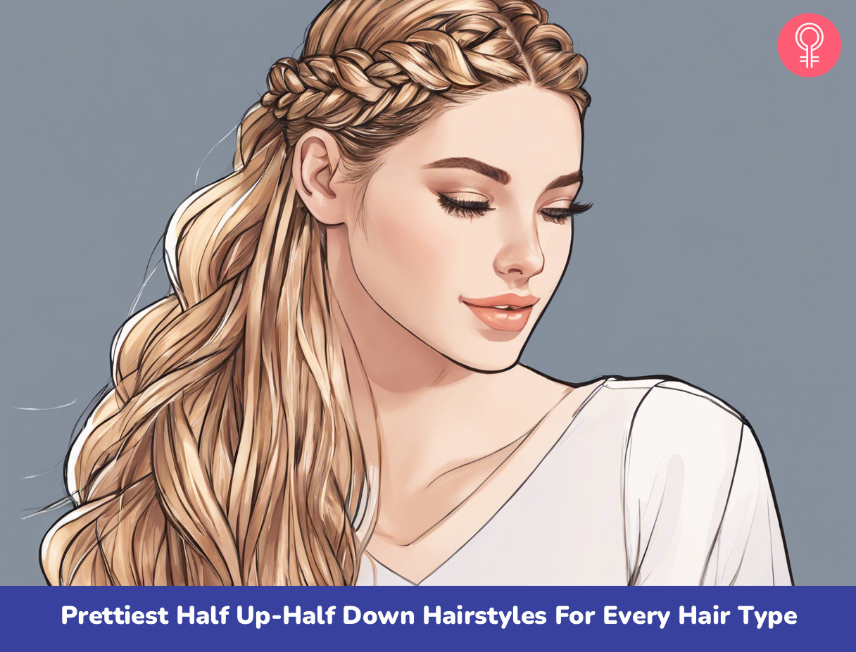 half up-half down hairstyles