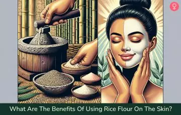 rice flour for skin_illustration