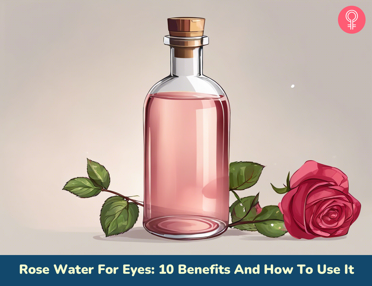 rose water for eyes