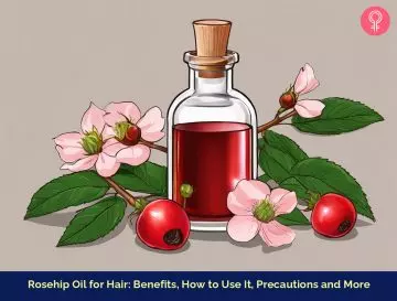Rosehip Oil for Hair_illustration