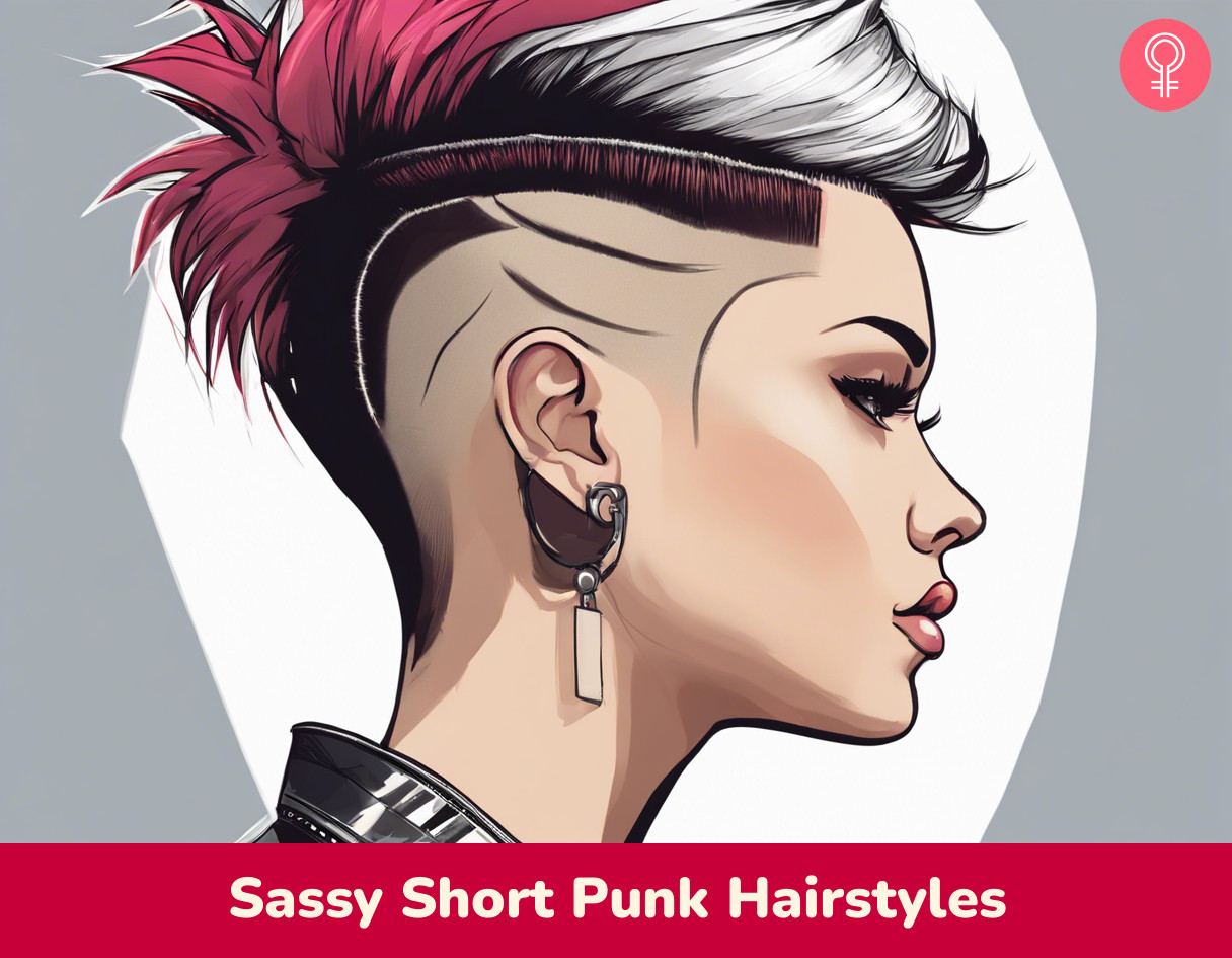 29 Punk Hairstyles for Women (Trending in 2024) | Punk hair, Rocker hair,  Rock hairstyles