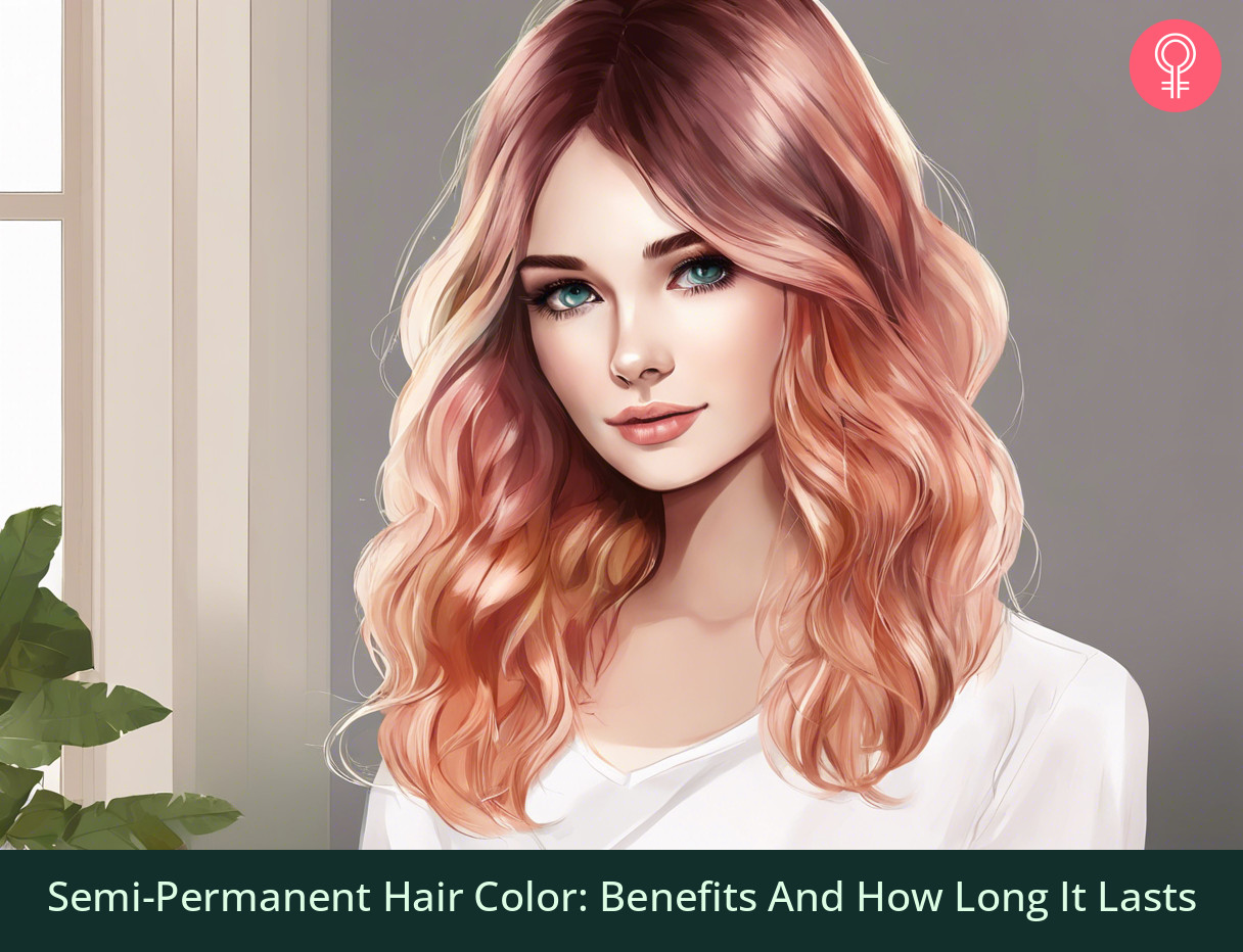semi-permanent hair color
