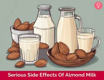 side effects of almond milk