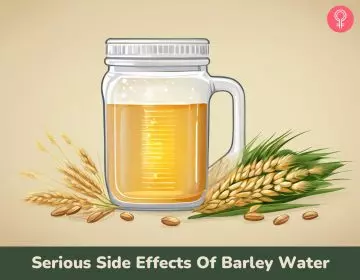 side effects of barley water