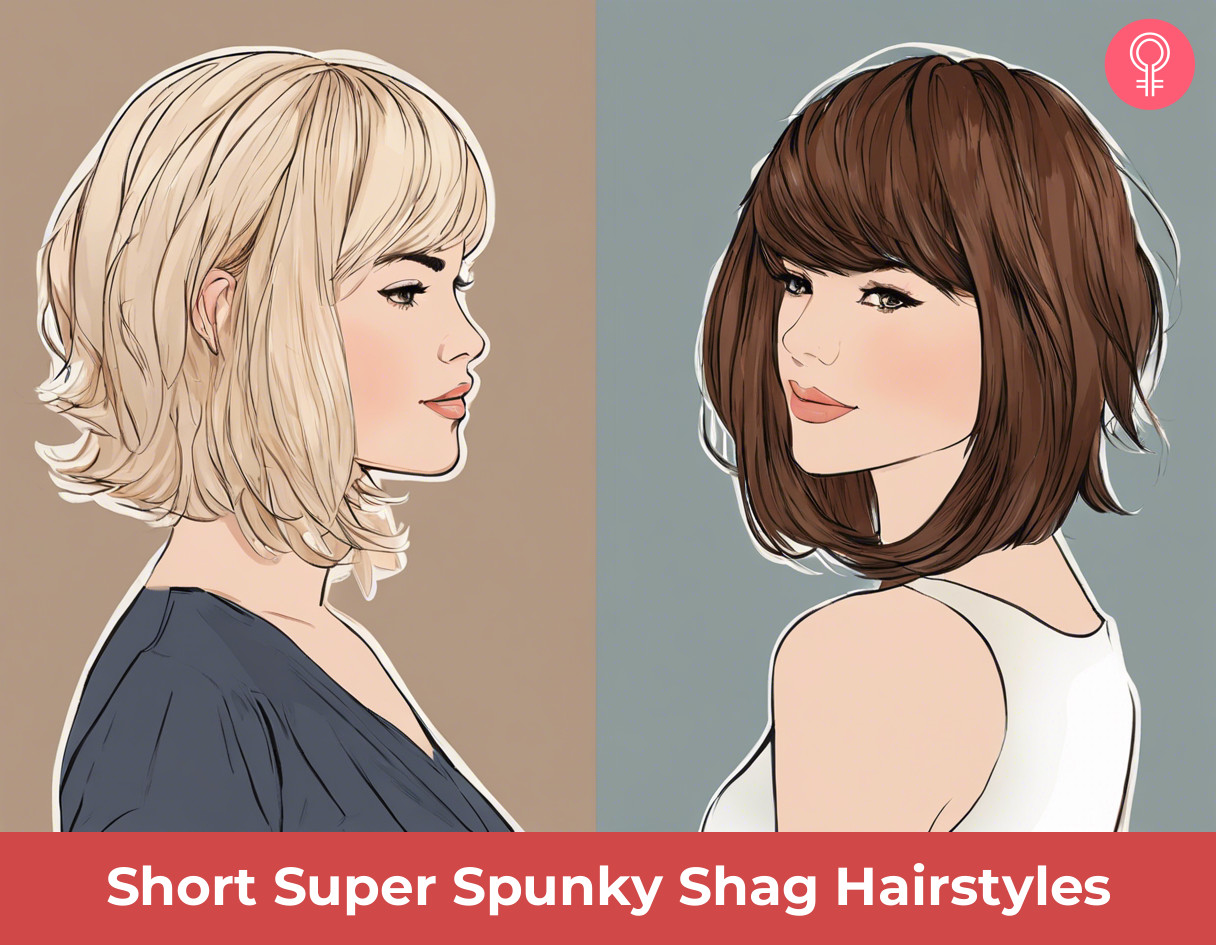 short shag hairstyles