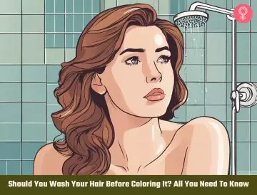 Wash Your Hair Before Coloring It