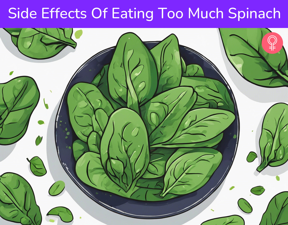 side effects of spinach_illustration