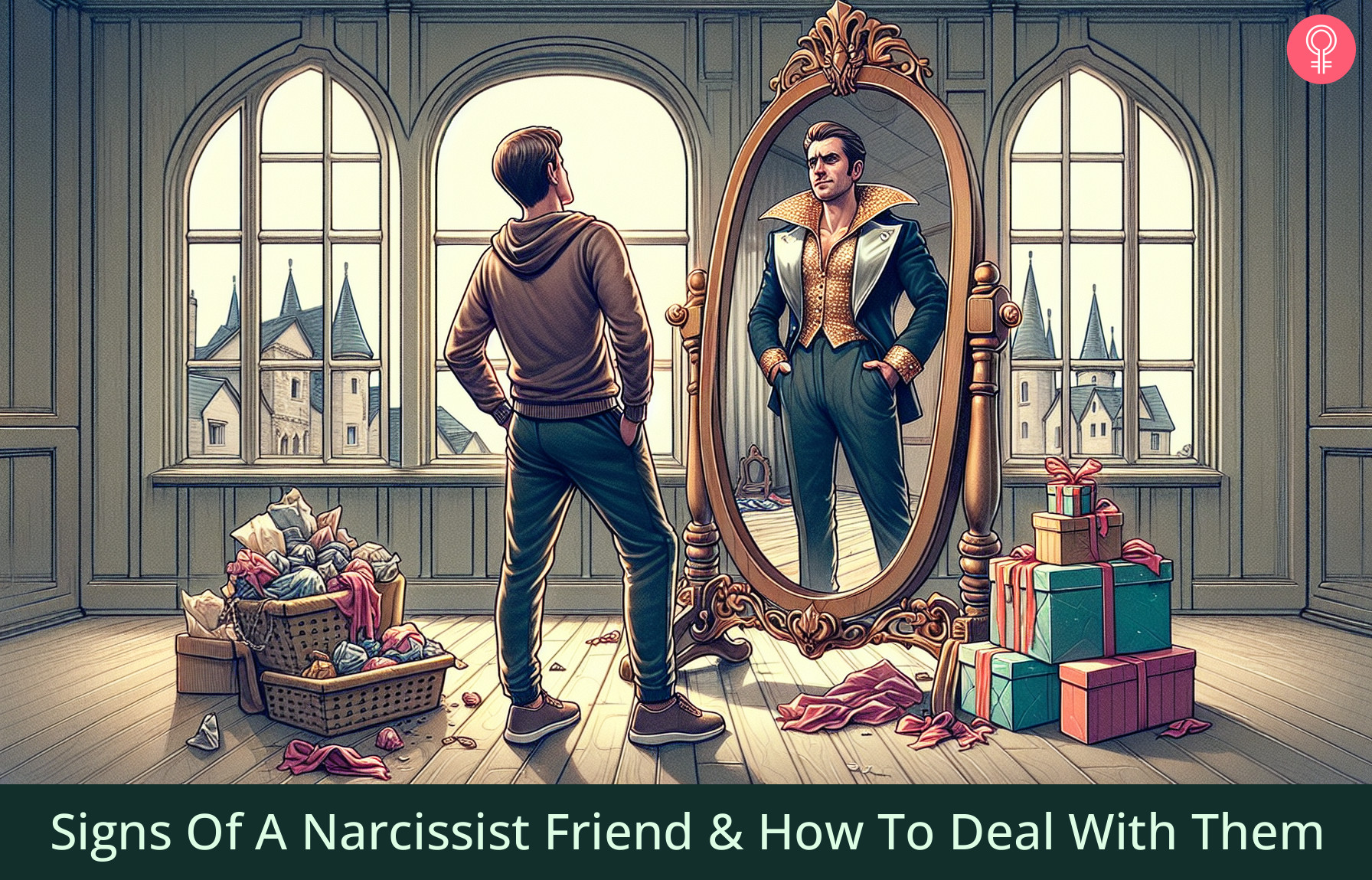 narcissist friend_illustration