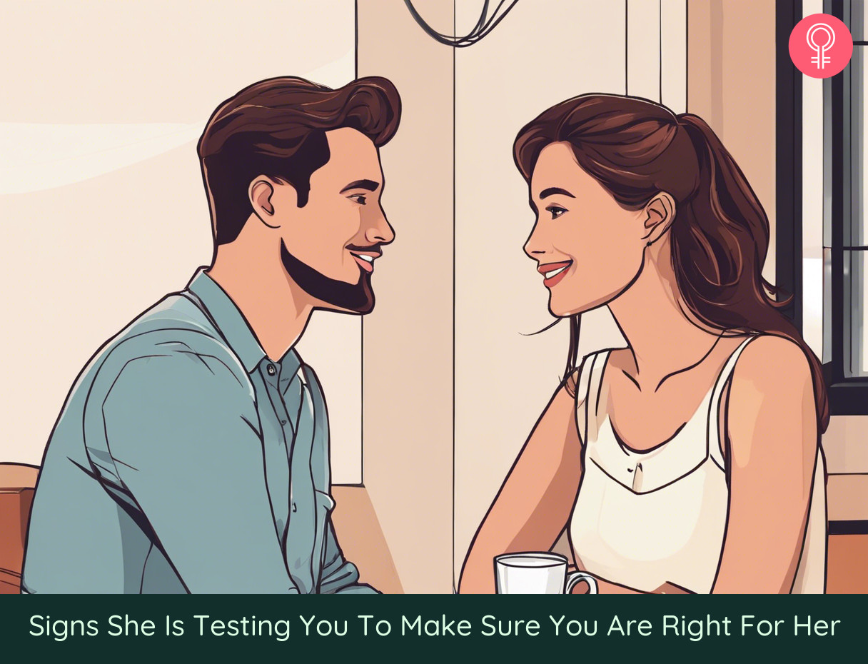 signs she is testing you