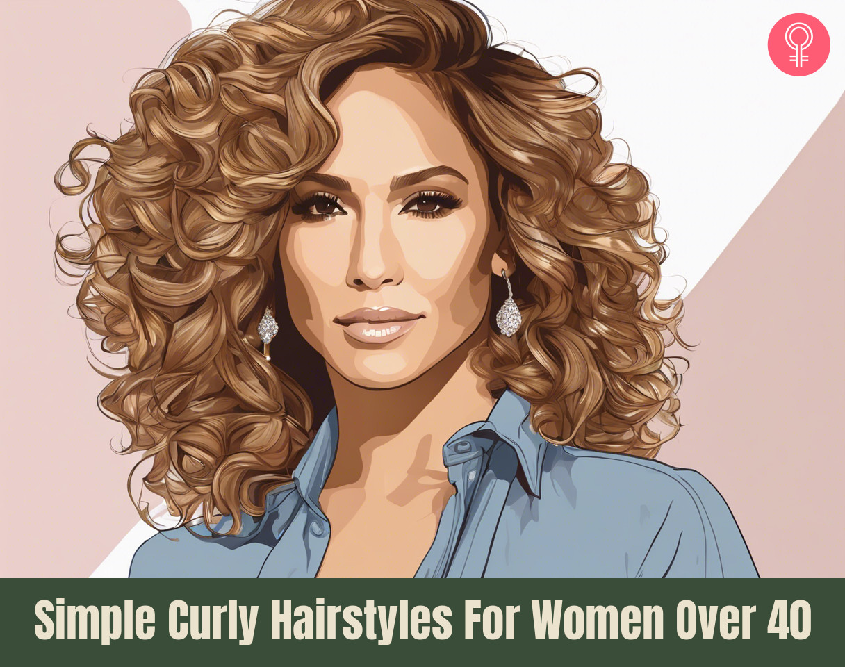 Curly Hairstyles For Women Over 40