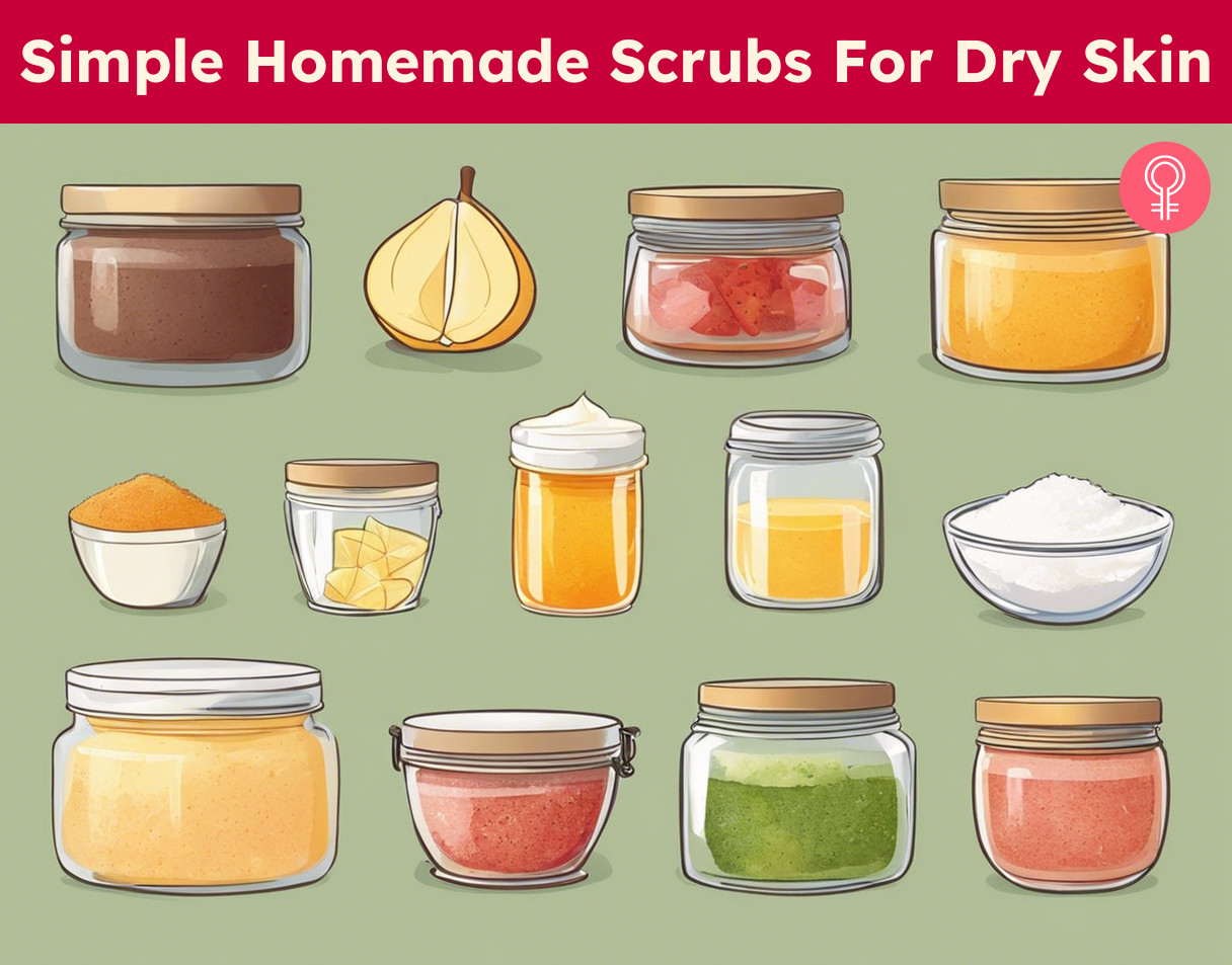 homemade scrubs for dry skin