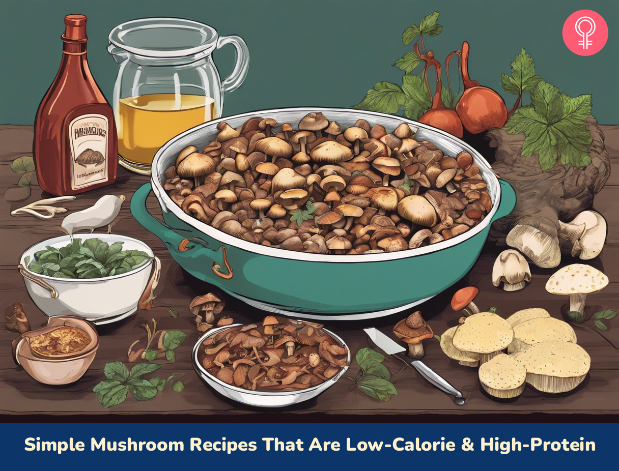 recipes with mushrooms_illustration