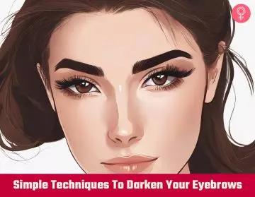 How To Darken Eyebrows
