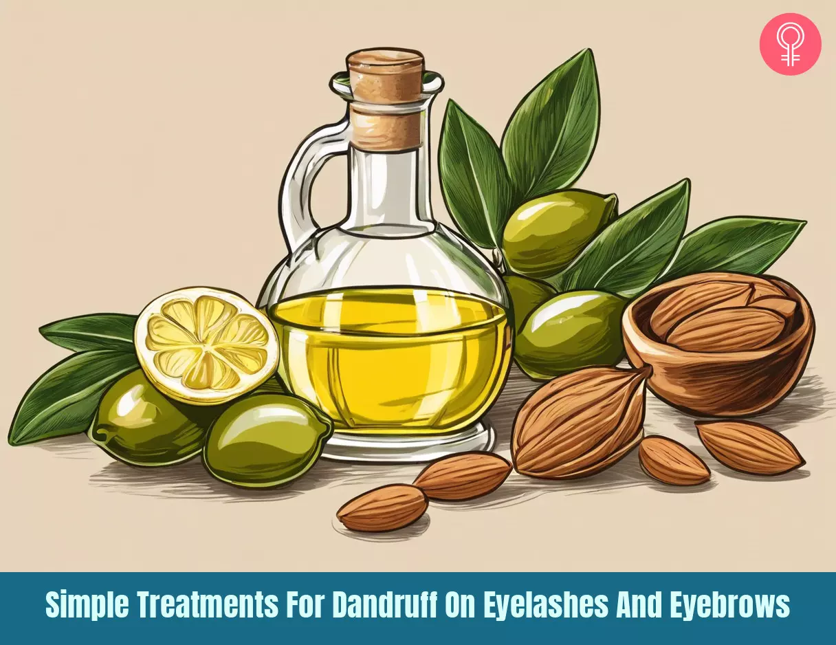 12 Simple Treatments For Dandruff On Eyelashes And Eyebrows 