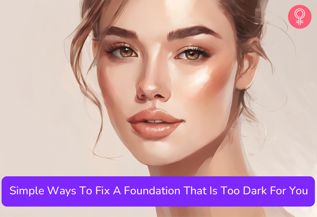 How to Fix a Too-Dark Foundation