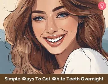 ways to get white teeth overnight