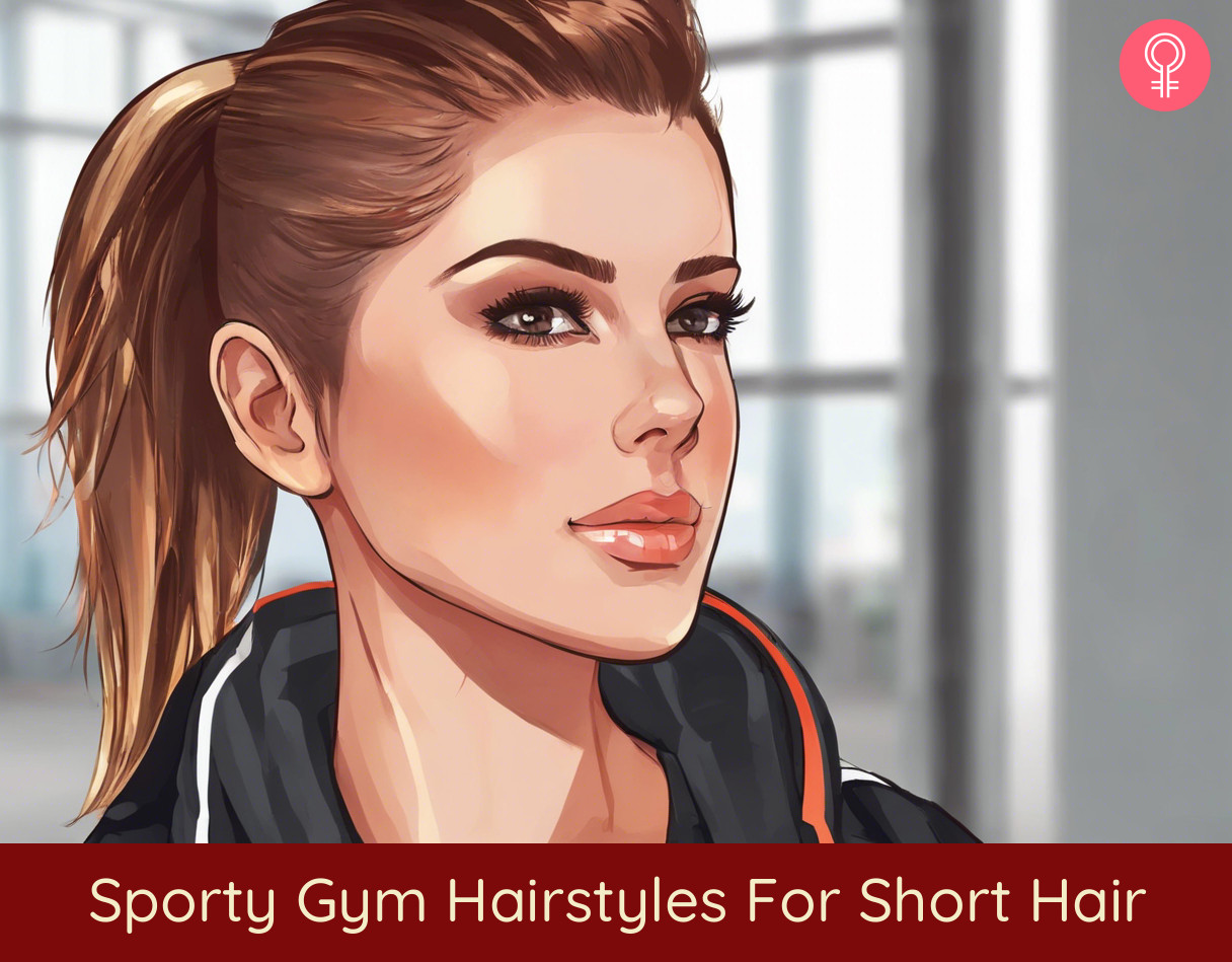 Gym Hairstyles For Short Hair