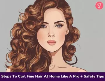 how to curl fine hair