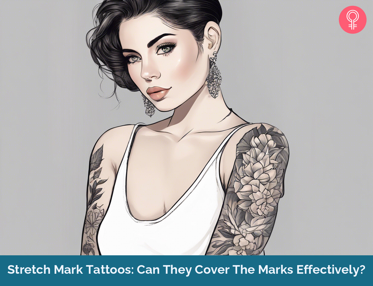 stretch mark tattoos