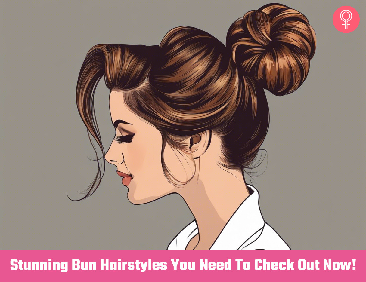 Bun Hairstyles for long hair