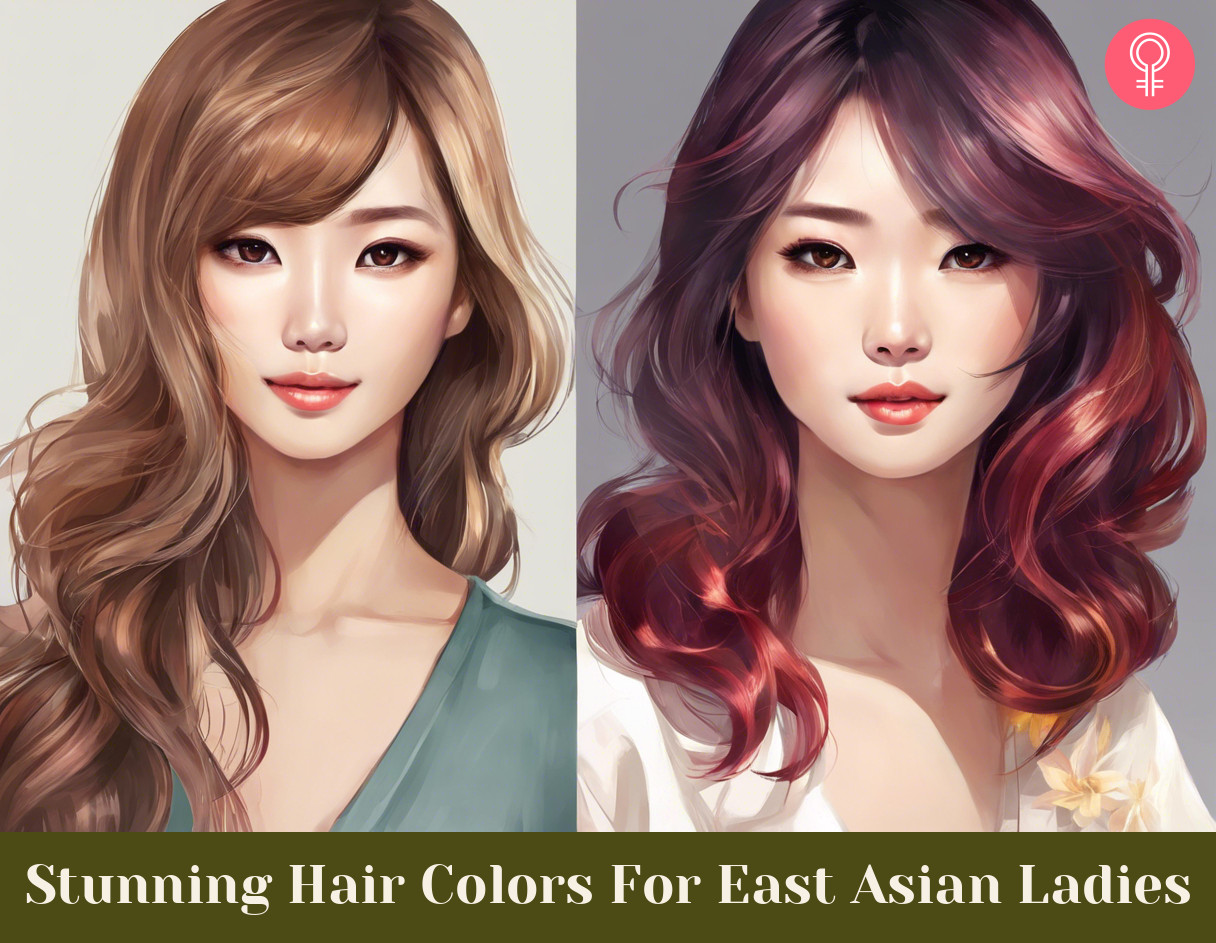 Hair Colors For East Asian Ladies
