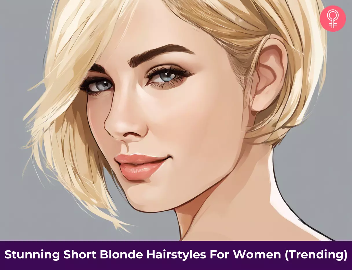 short blonde hairstyles