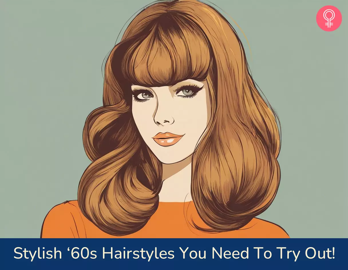Stylish ‘60s Hairstyles You Need To Try Out! 60s long hairstyles