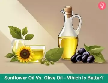 sunflower oil vs olive oil