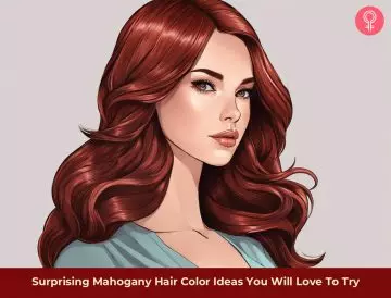 mahogany hair color_illustration