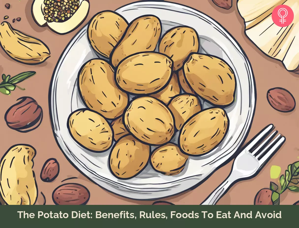 potato diet_illustration